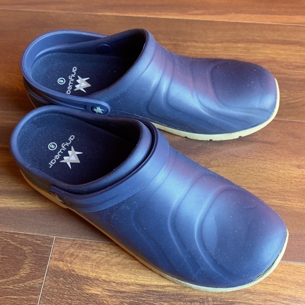 ANYWHERE Rubber Slip-on Moc Size 8